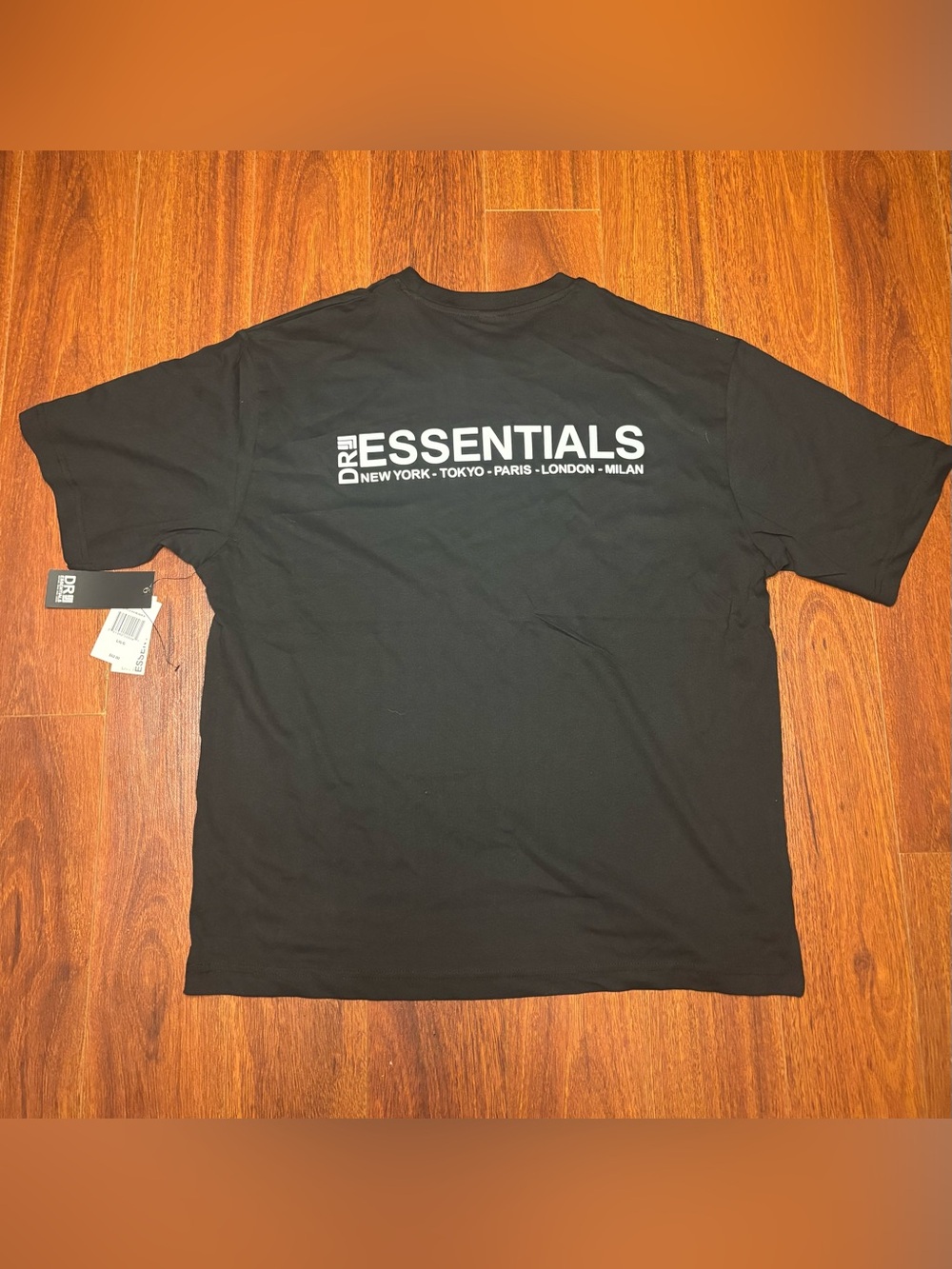 Essentials Black Shirt Size Large Brand New With Tags